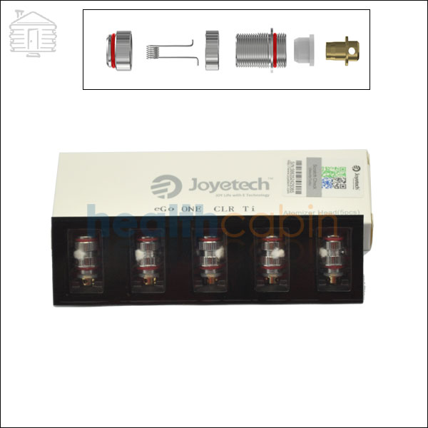 5pc Joyetech eGo ONE CLR Coil Head for eGo ONE & eGrip II & eGrip 30W & eGo ONE VT & eGo ONE CT & Tron S & Tron T & eGrip VT 30W